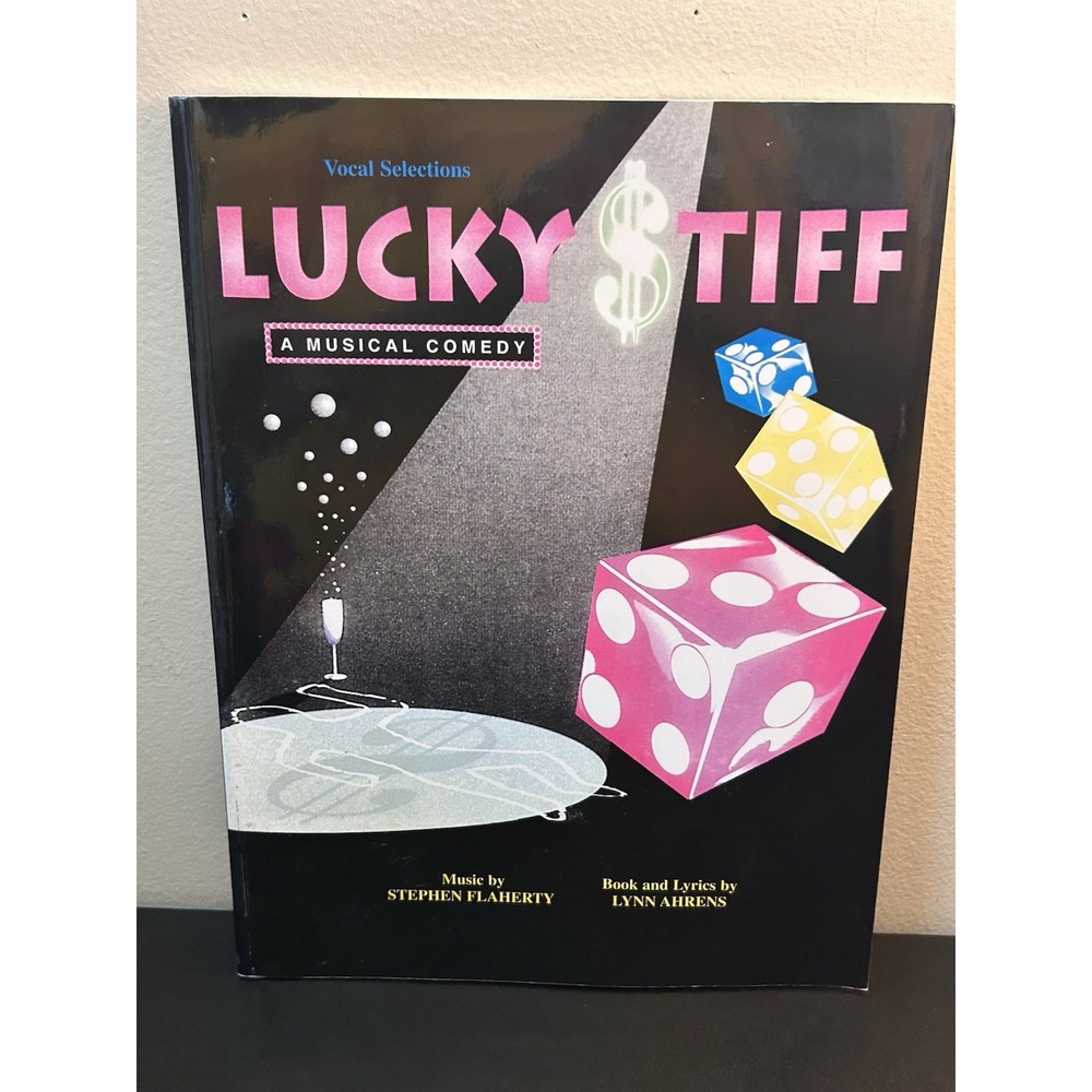 Lucky Stiff A Musical Comedy Vocal Selections Songbook Piano Flaherty & Ahrens